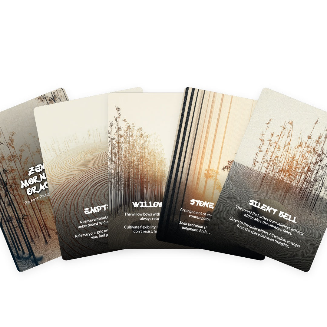 Zen Morning Oracle Deck - 78 Card Mindfulness & Meditation Oracle