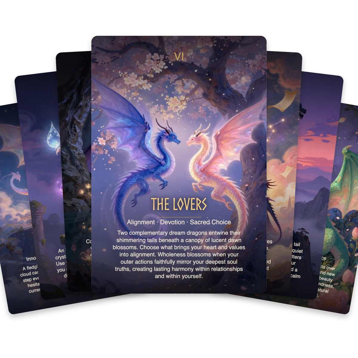 The Dream Dragon Oracle — arrangement 3