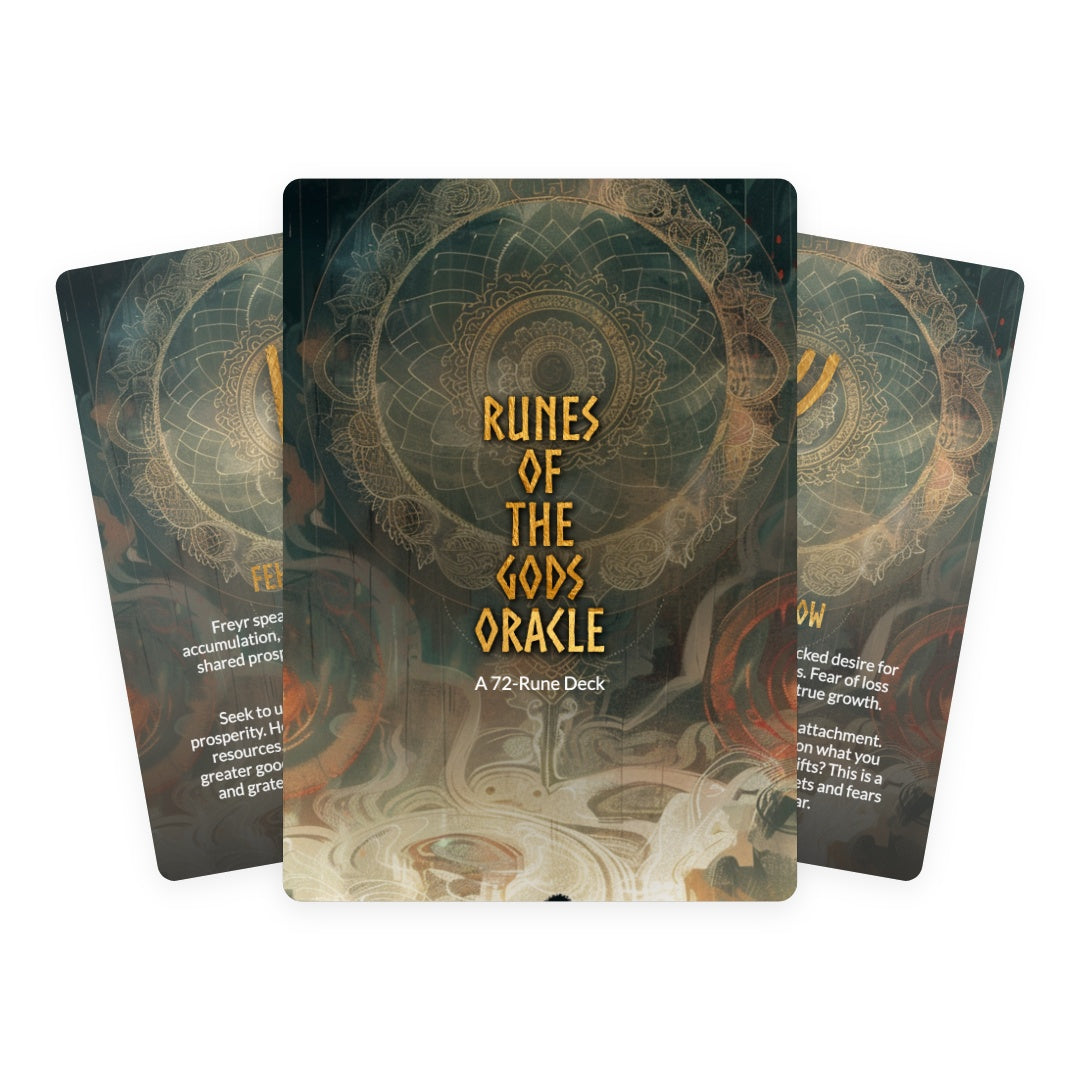 Runes of the Gods Oracle Deck - 72 Cards