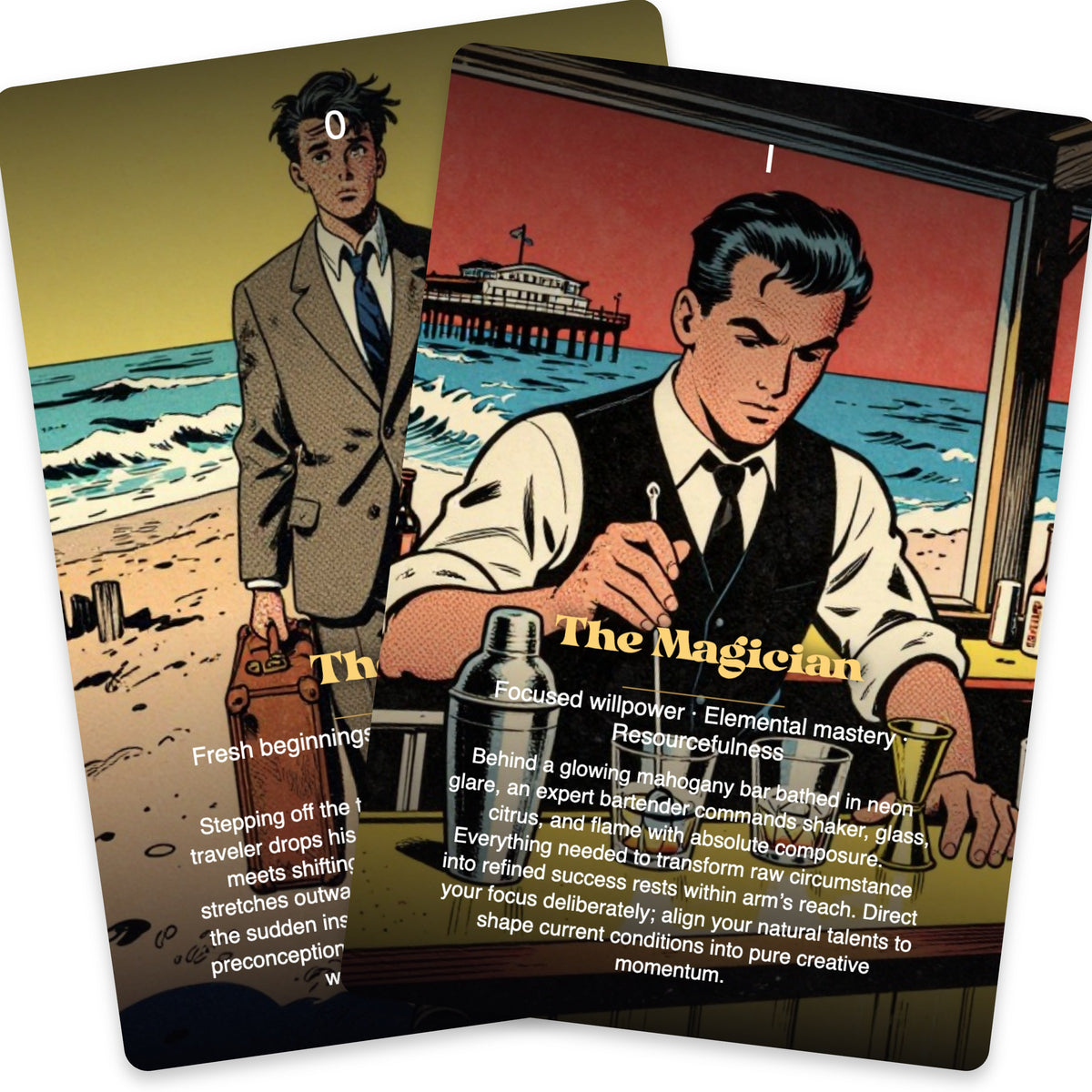 The Tarot of Atlantic City — arrangement 5