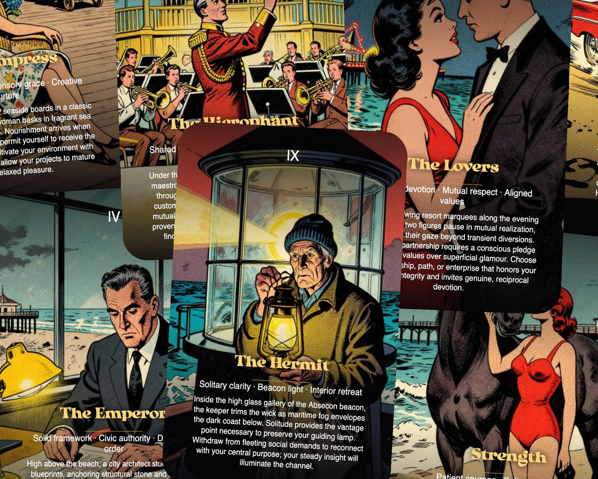 The Tarot of Atlantic City — arrangement 6