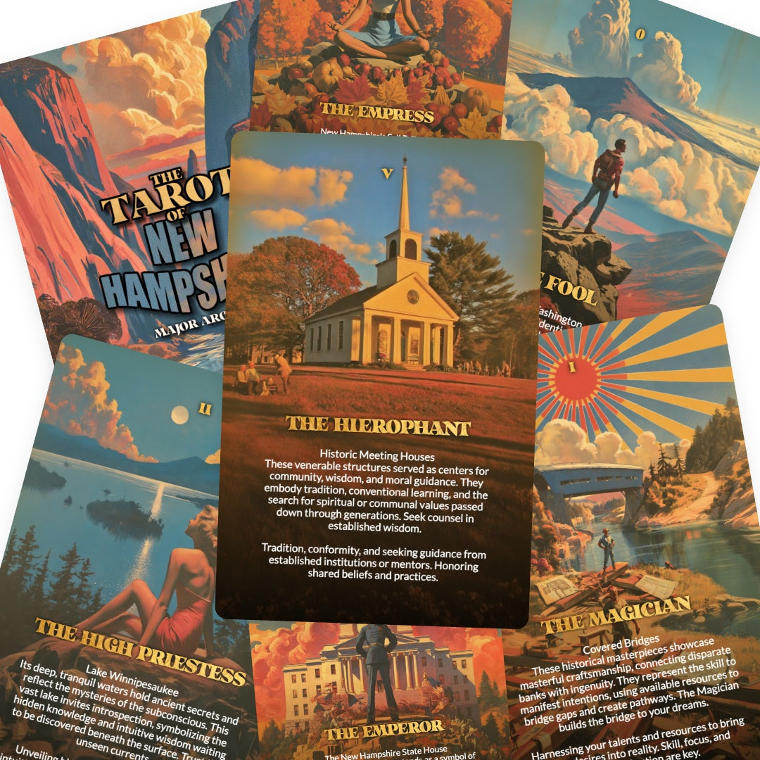 The Tarot of New Hampshire - The 22 Major Arcana
