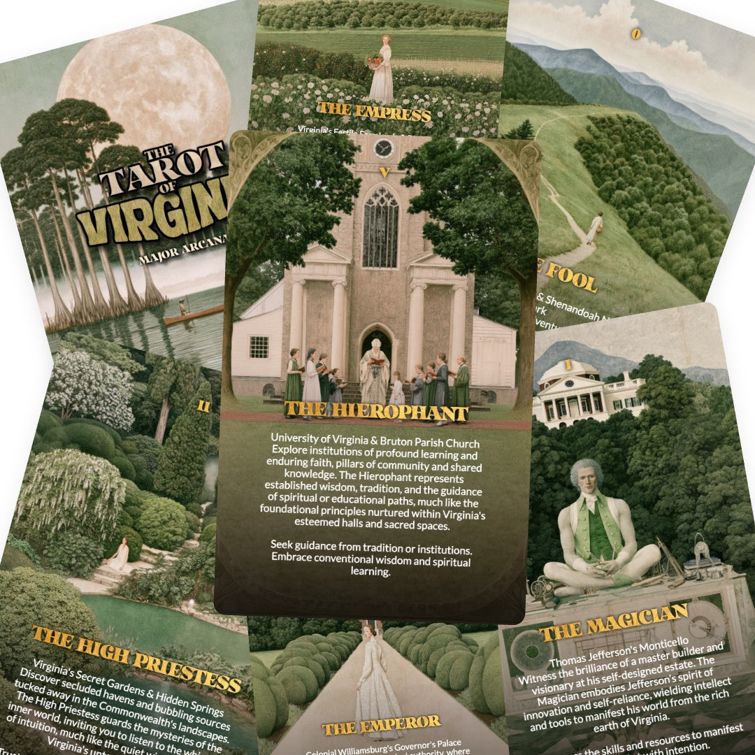 The Tarot of Virginia - The 22 Major Arcana