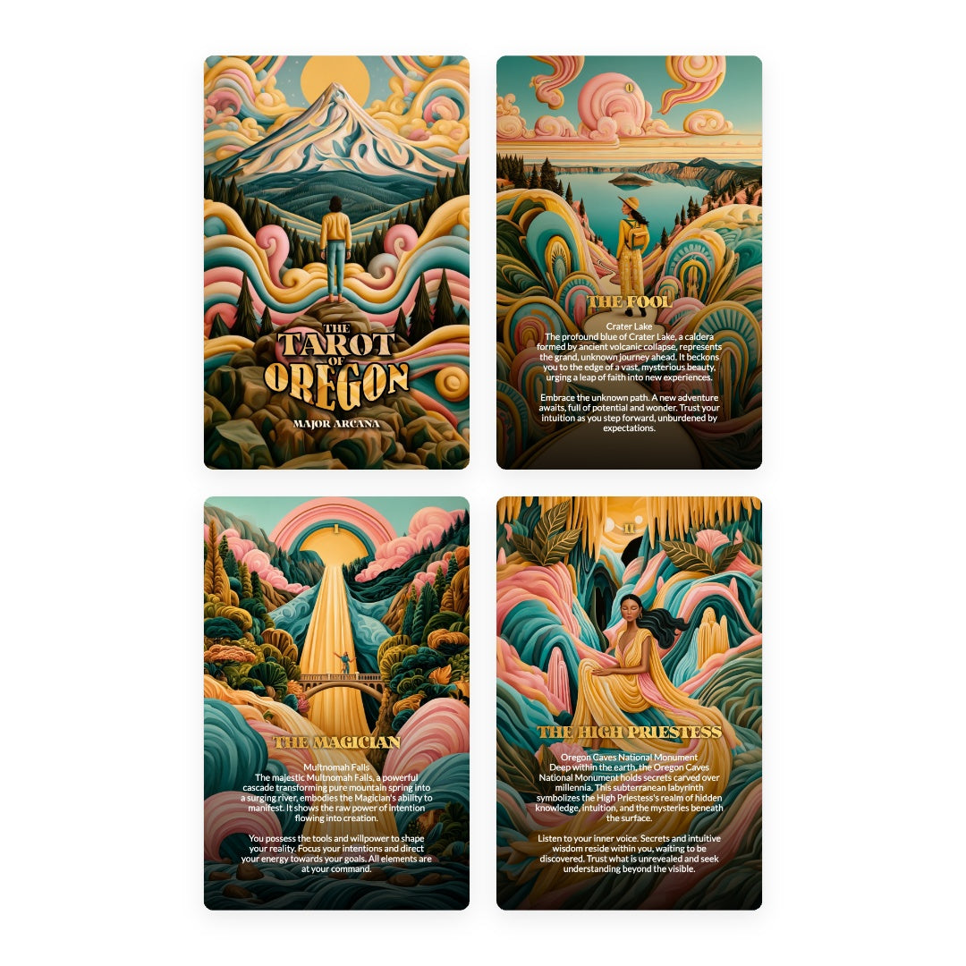 The Tarot of Oregon - The 22 Major Arcana