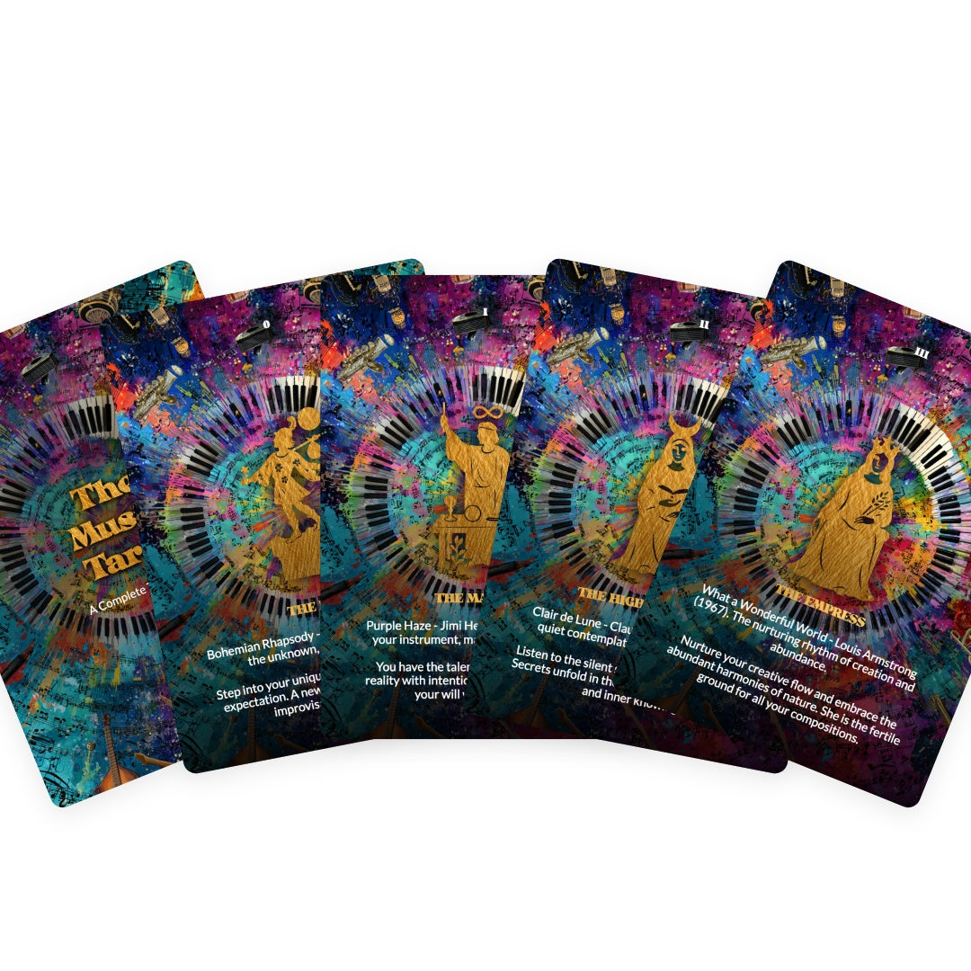 The Music Tarot - 78 Cards