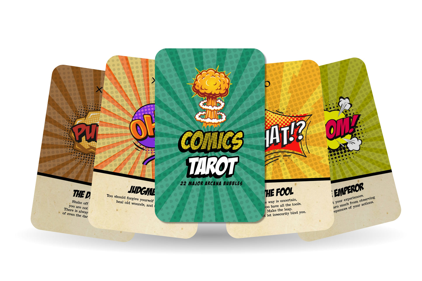 Comics Tarot - comic bubbles Tarot