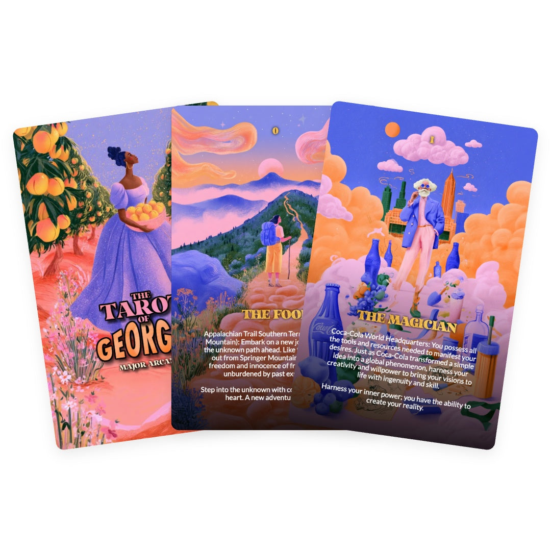 The Tarot of Georgia - The 22 Major Arcana