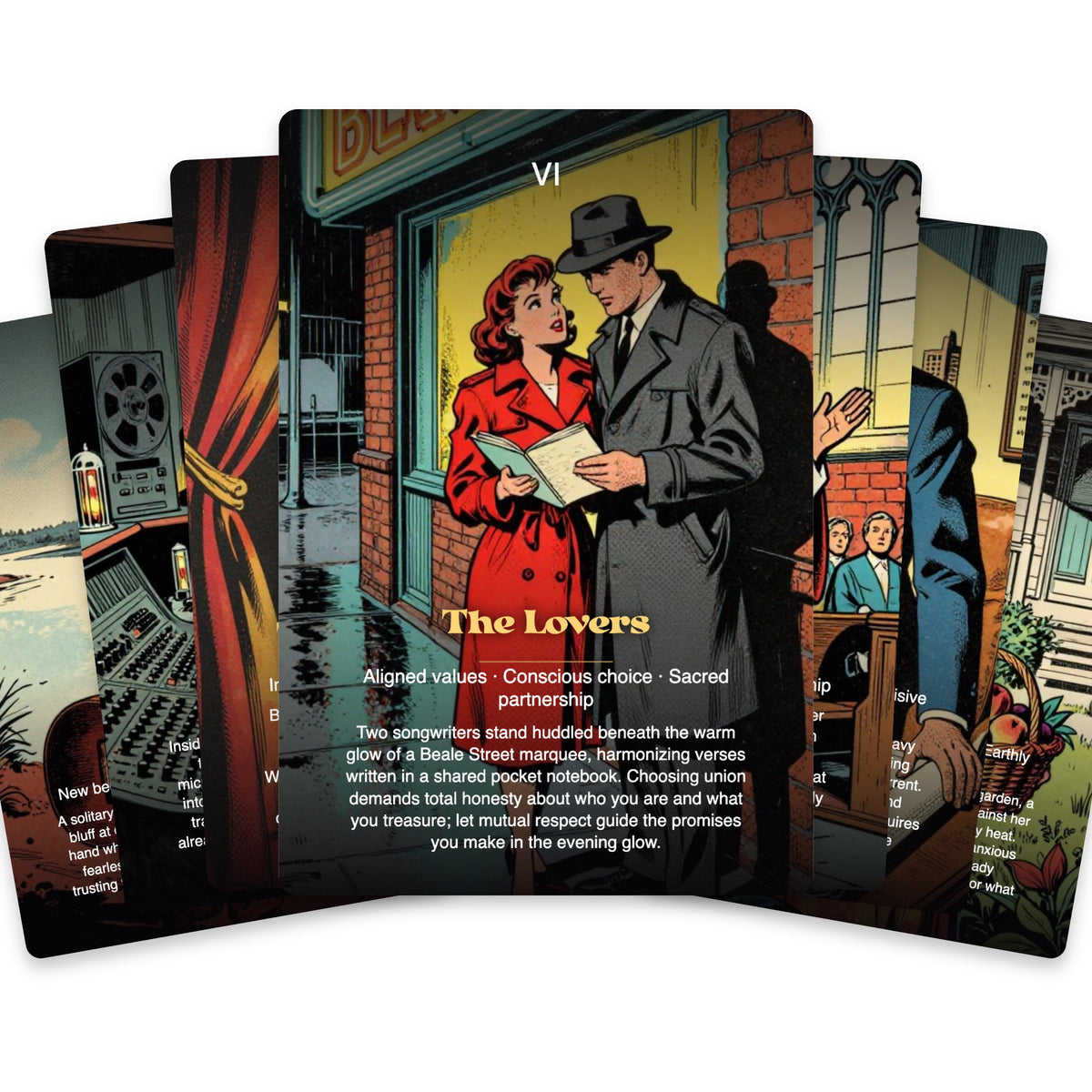 The Tarot of Memphis — arrangement 3