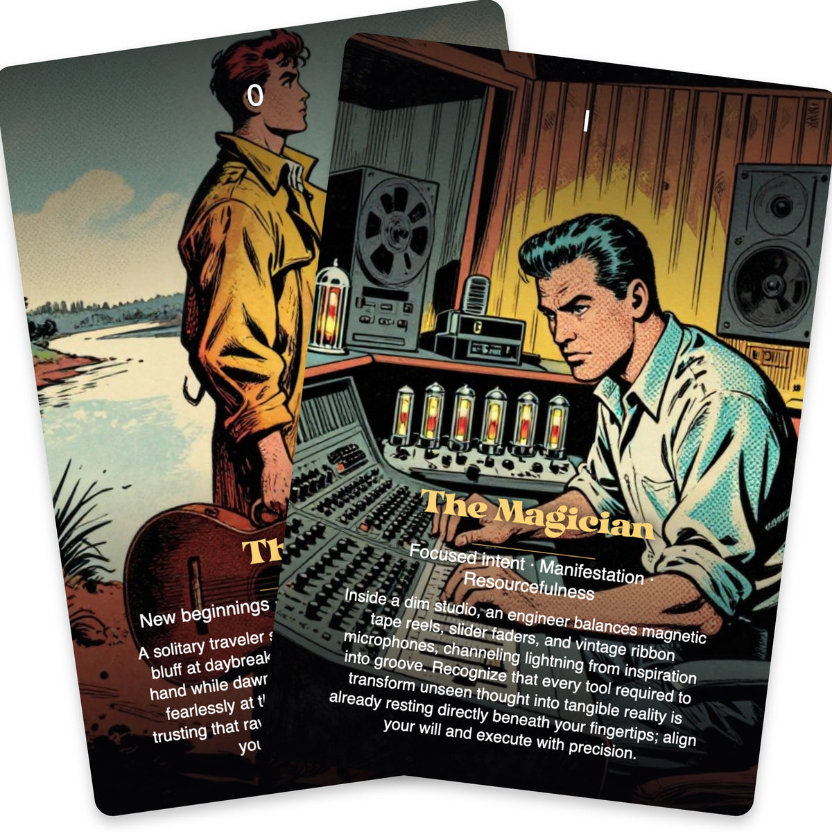 The Tarot of Memphis — arrangement 5