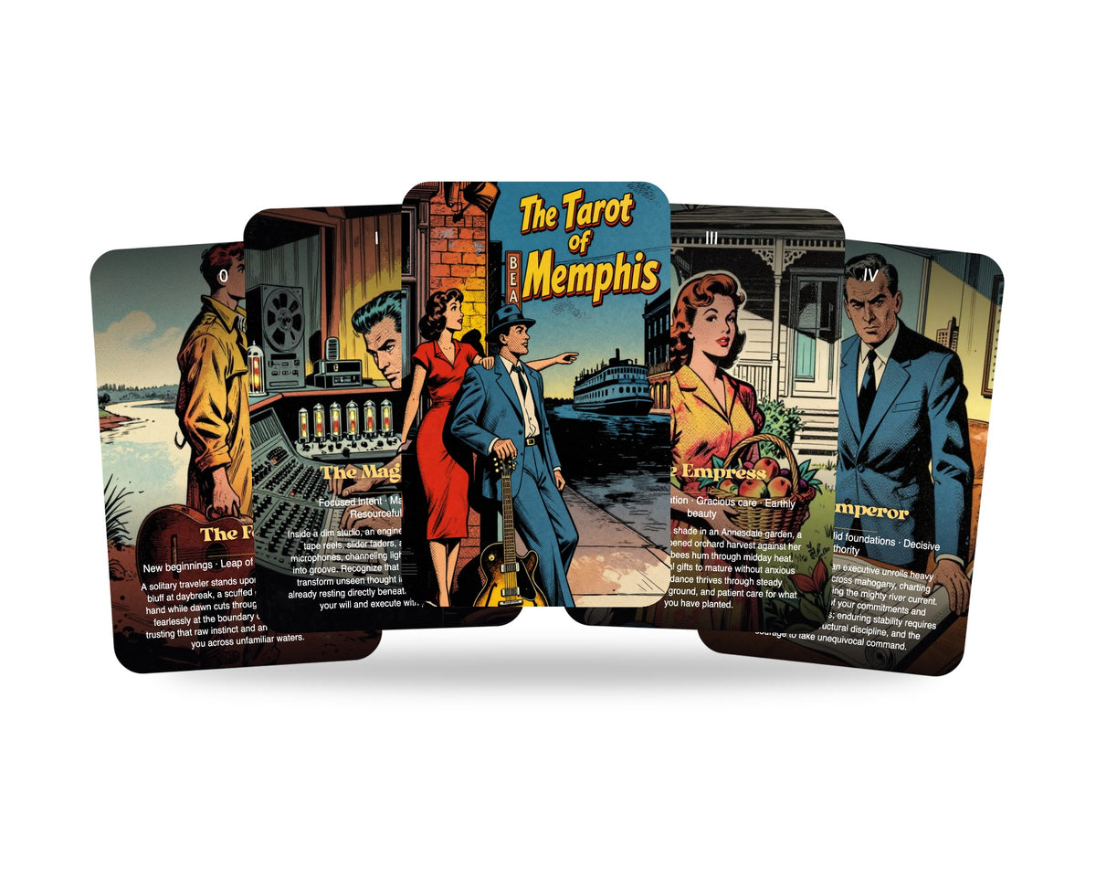 The Tarot of Memphis — arrangement 7