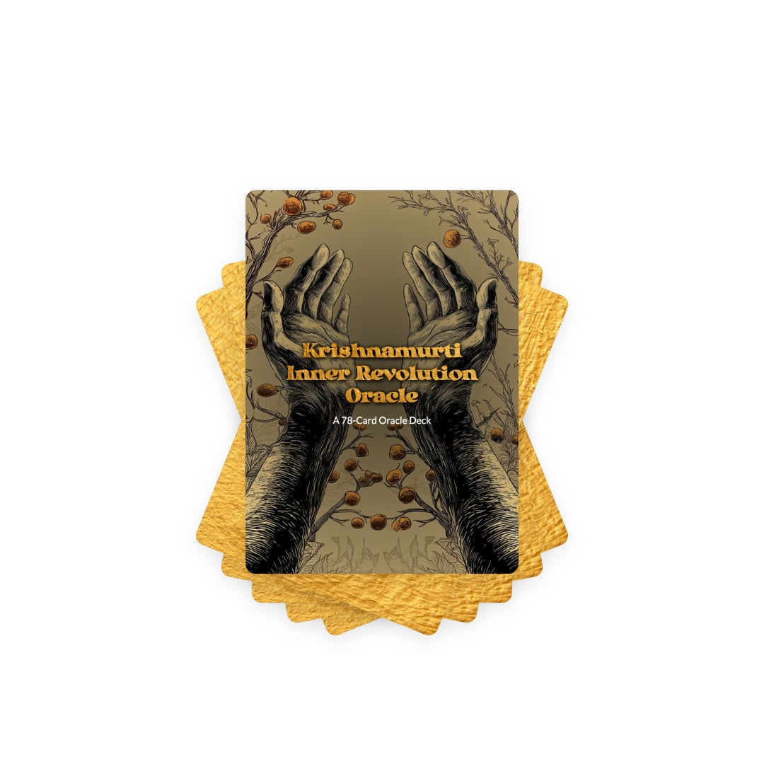 Krishnamurti - Inner Revolution Oracle - 78 Cards