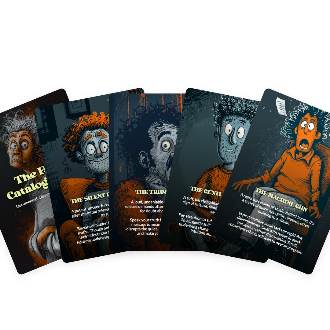 The Fart Catalog Deck - Documented. Observed. Unavoidable.