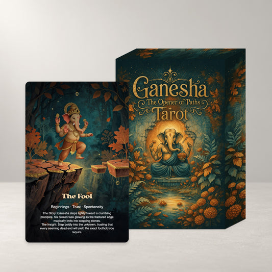Ganesha The Opener of Paths Tarot — arrangement 1