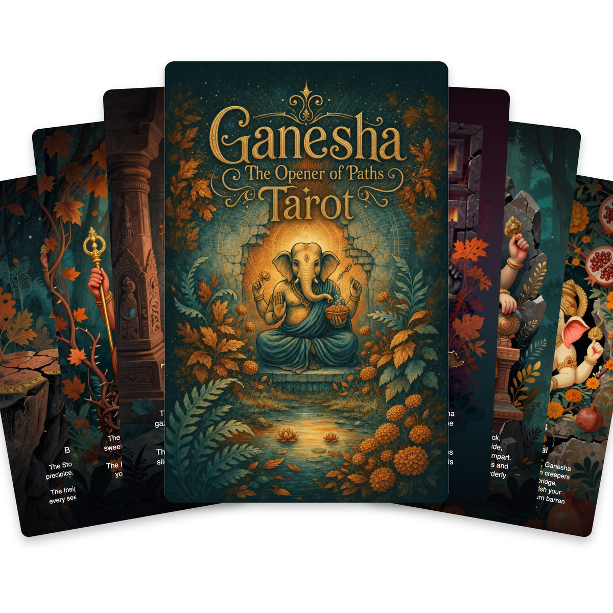 Ganesha The Opener of Paths Tarot — arrangement 2