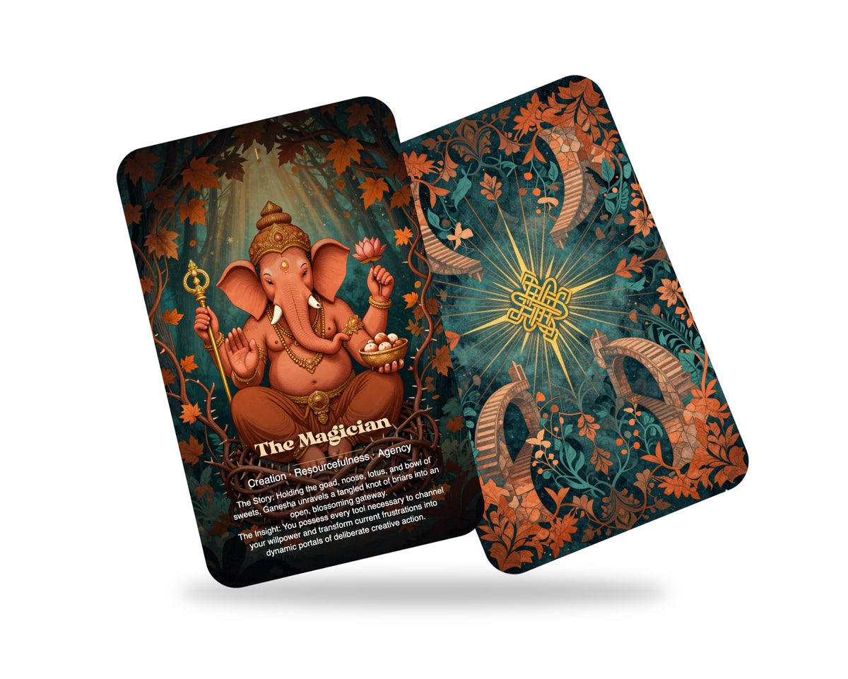 Ganesha The Opener of Paths Tarot — arrangement 8