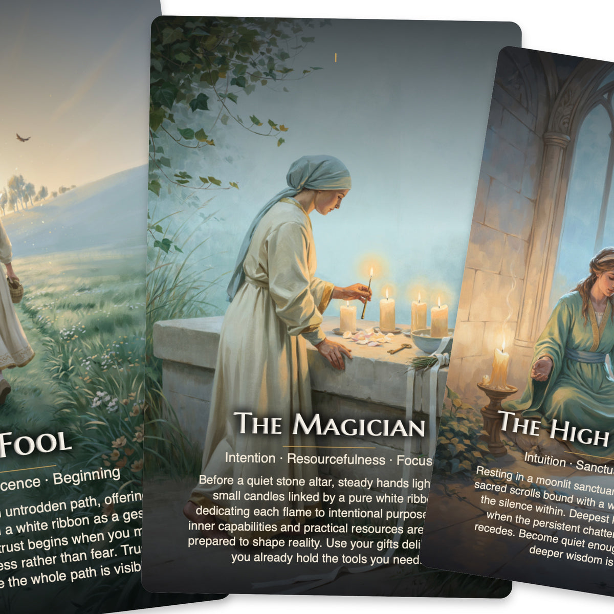 White Witch Tarot — arrangement 4