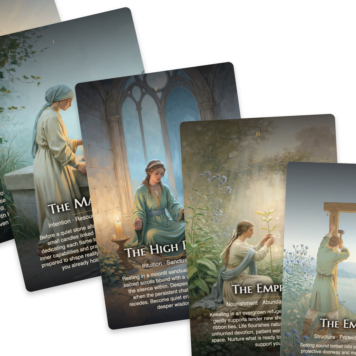 White Witch Tarot — arrangement 8