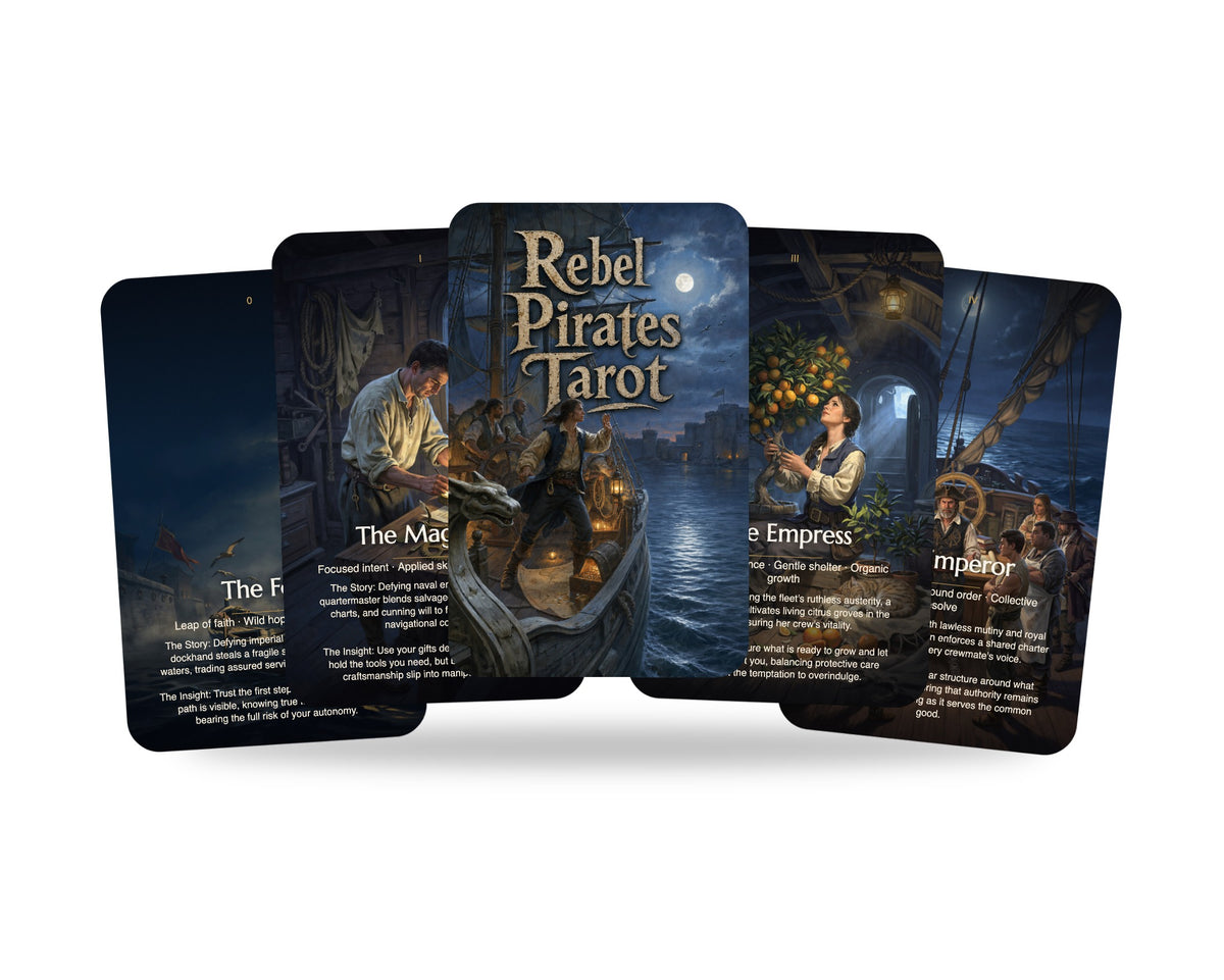 Rebel Pirates Tarot — arrangement 1