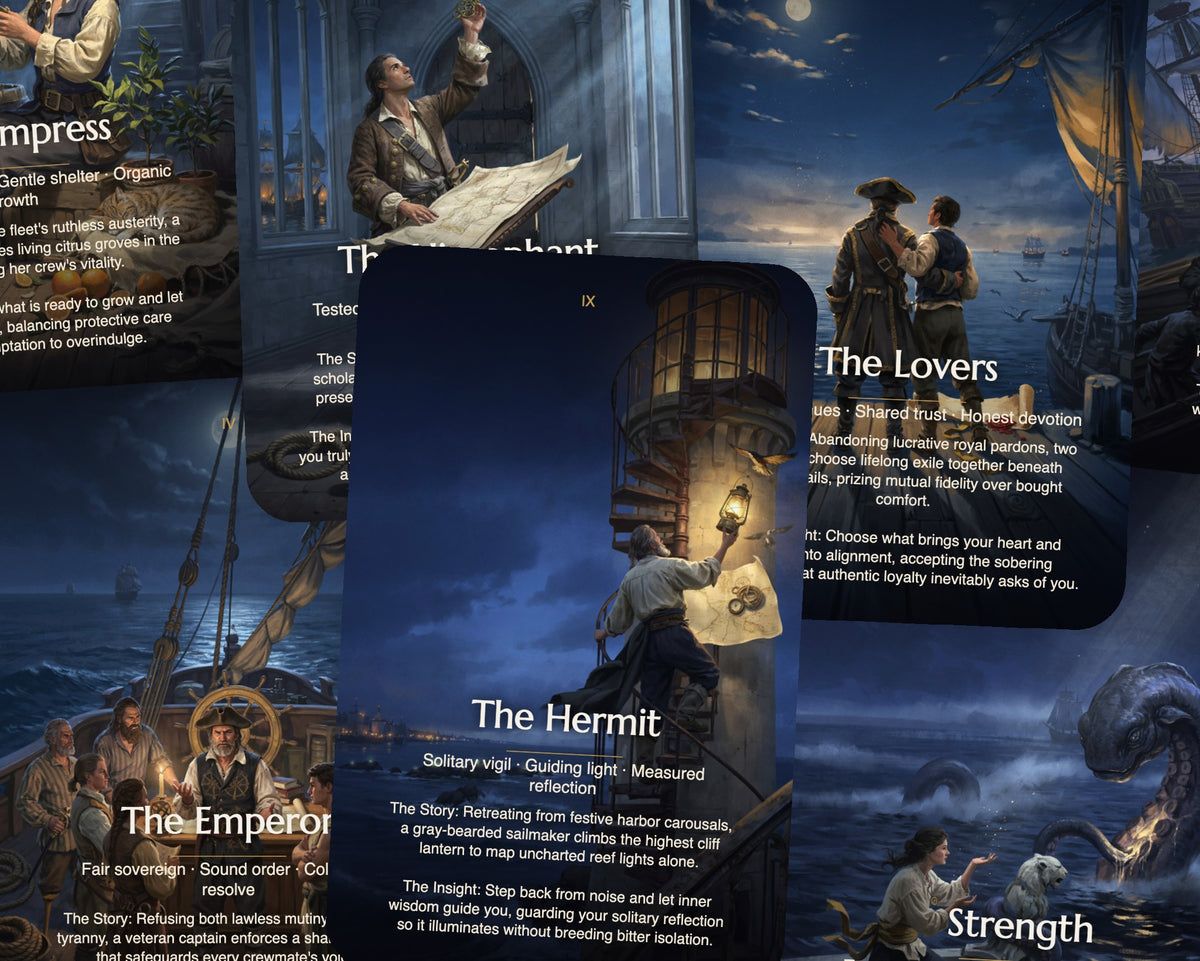 Rebel Pirates Tarot — arrangement 2