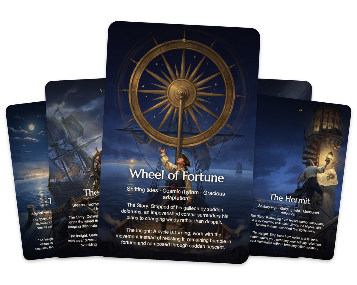 Rebel Pirates Tarot — arrangement 3