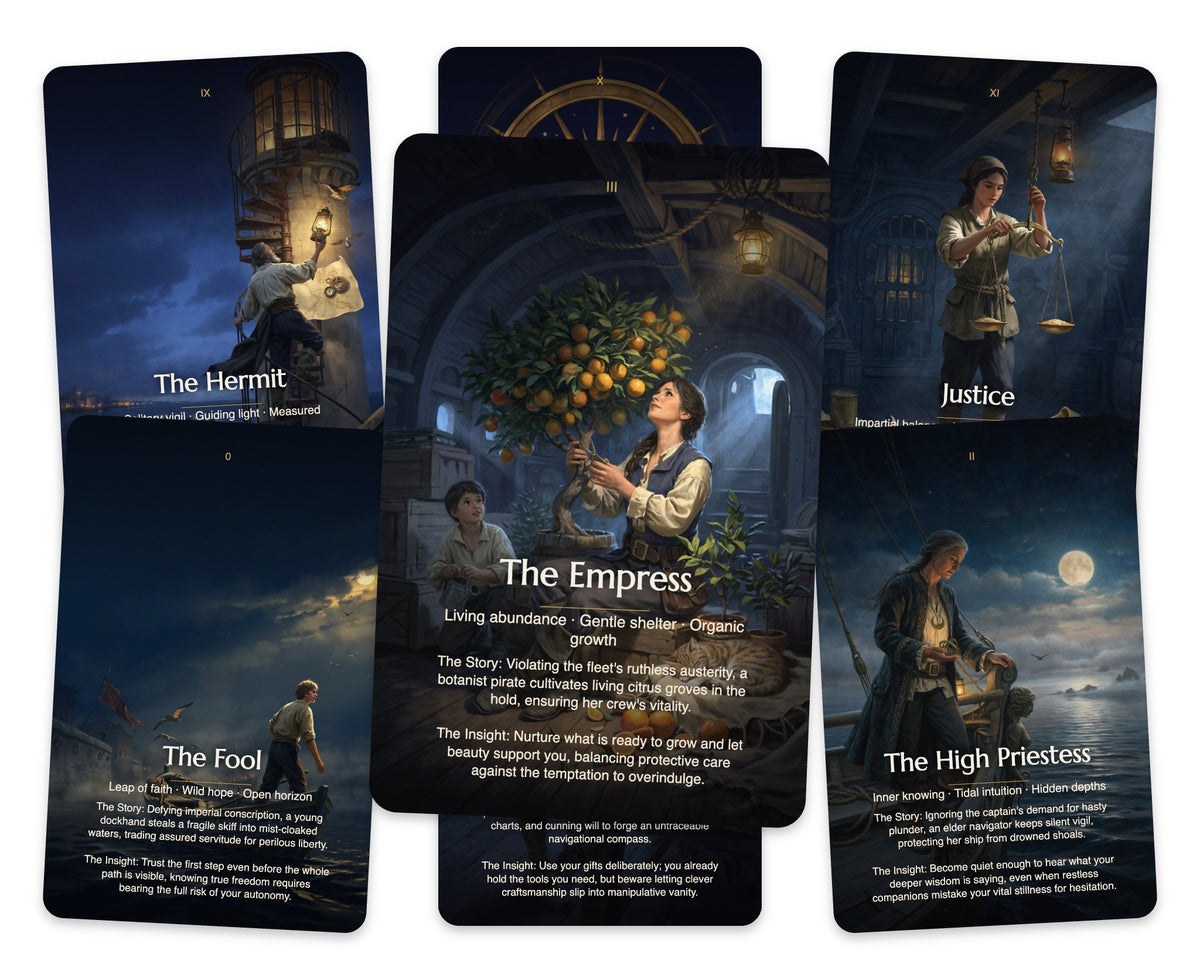 Rebel Pirates Tarot — arrangement 4