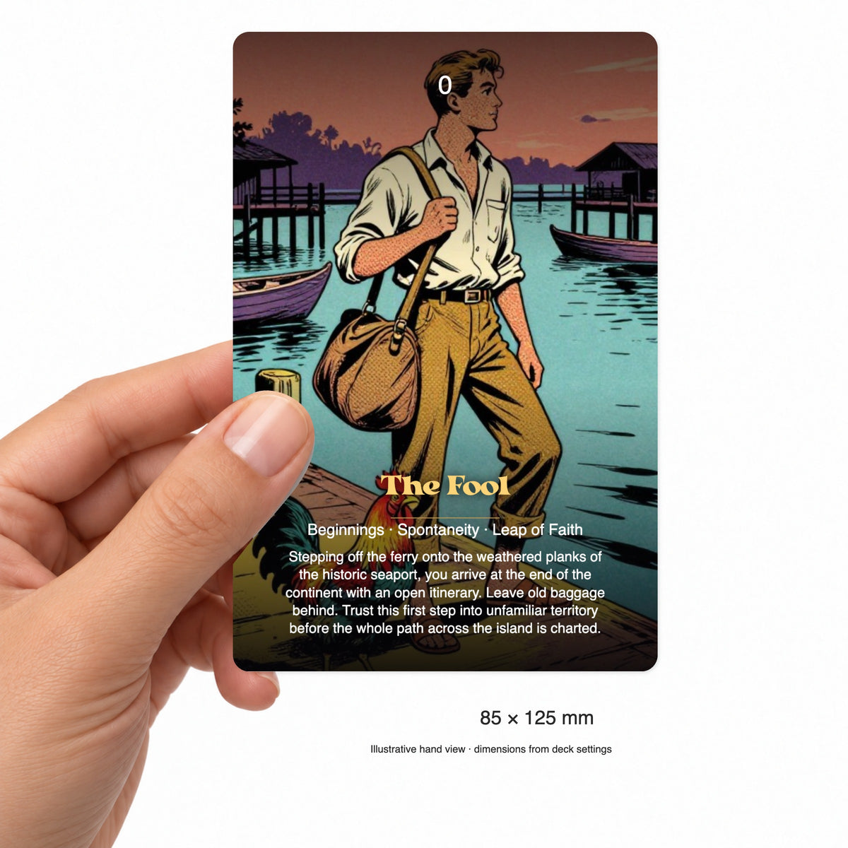 The Tarot of Key West — arrangement 4