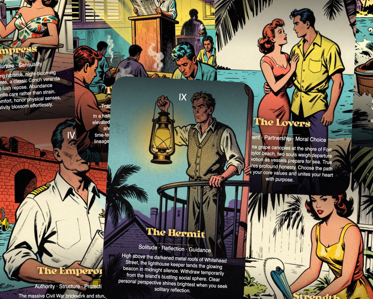 The Tarot of Key West — arrangement 6