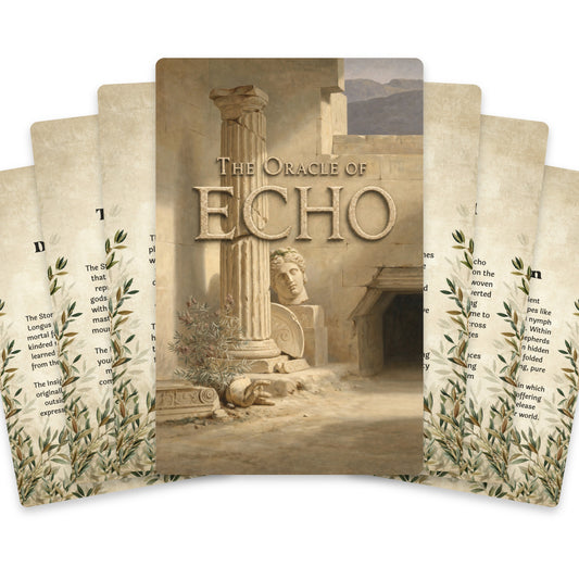 The Oracle of Echo – Mountain Nymph Oracle Cards, 22-Card Mythology Deck — arrangement 1