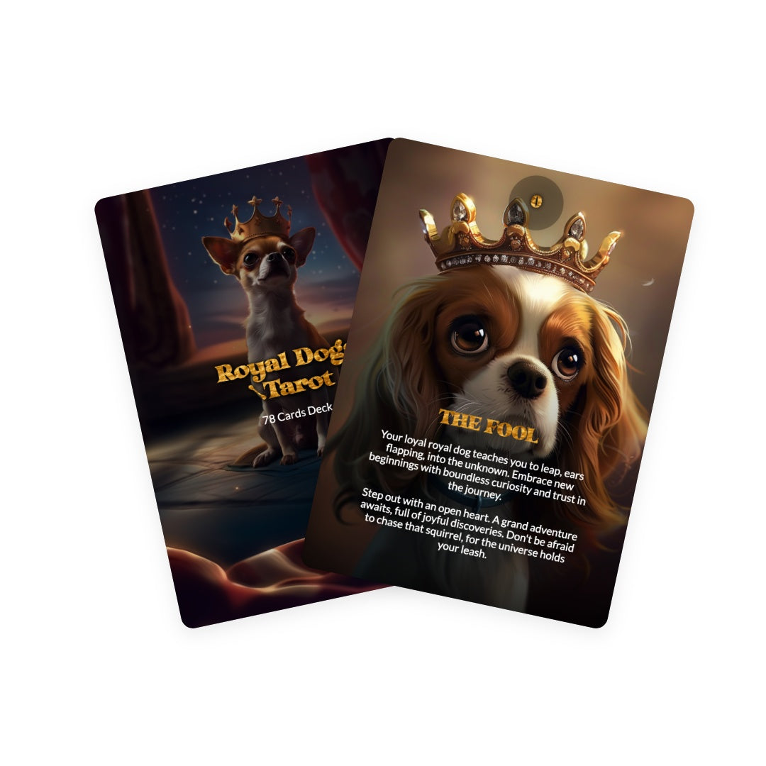 Royal Dogs Tarot - 78 Cards