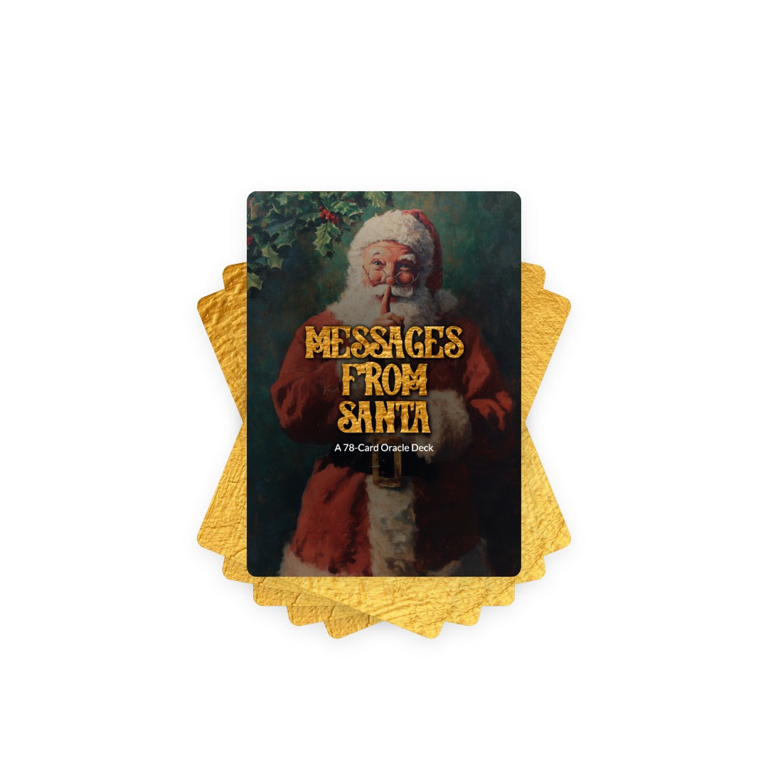 Messages from Santa Oracle - 78 Cards