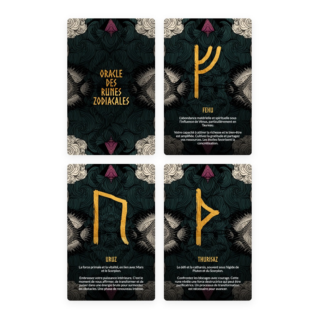 Oracle des Runes Zodiacales