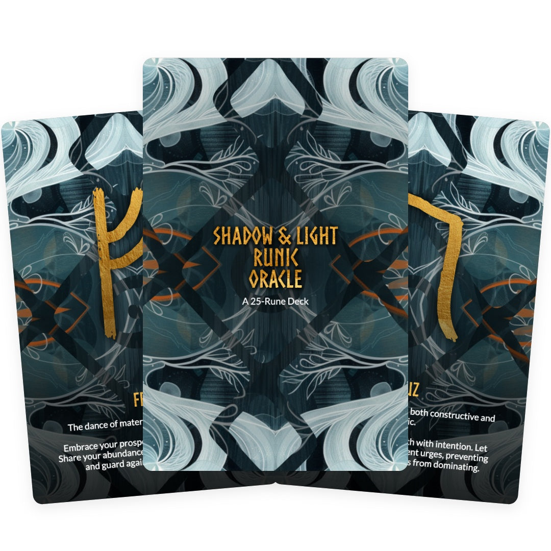 Shadow & Light Runic Oracle Deck