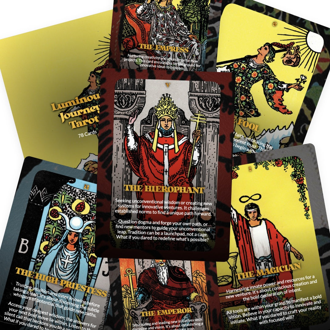 Luminous Journey Tarot - 78 cards