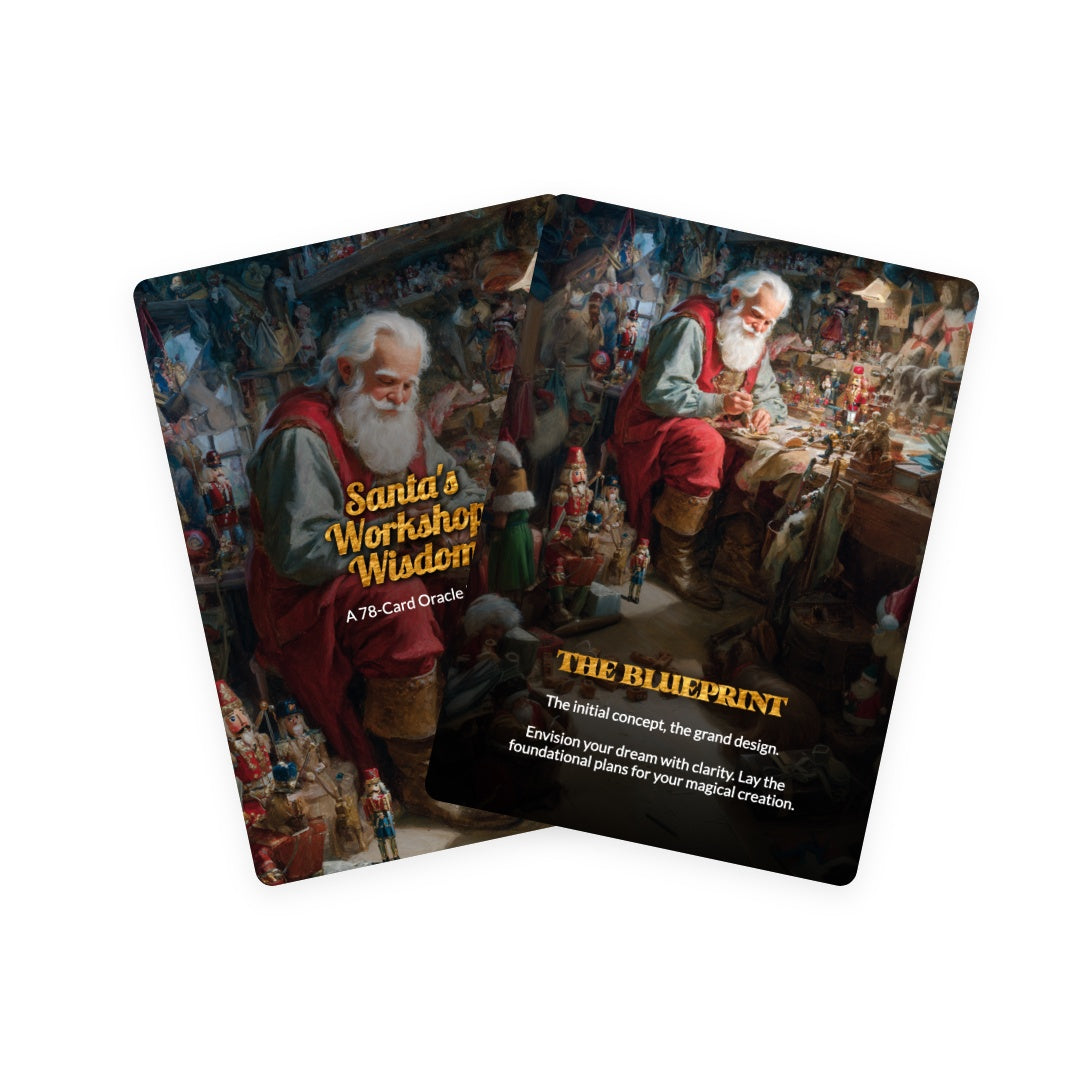 Santa's Workshop Wisdom Oracle - 78 Cards
