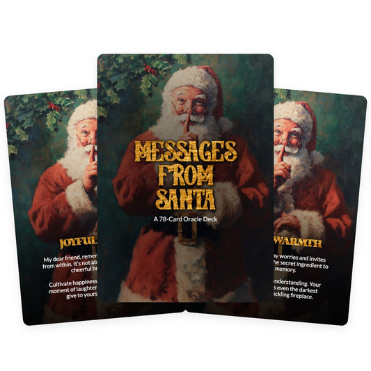 Messages from Santa Oracle - 78 Cards