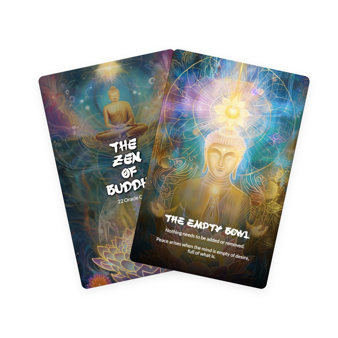 The Zen of Buddha - 22 Oracle Cards