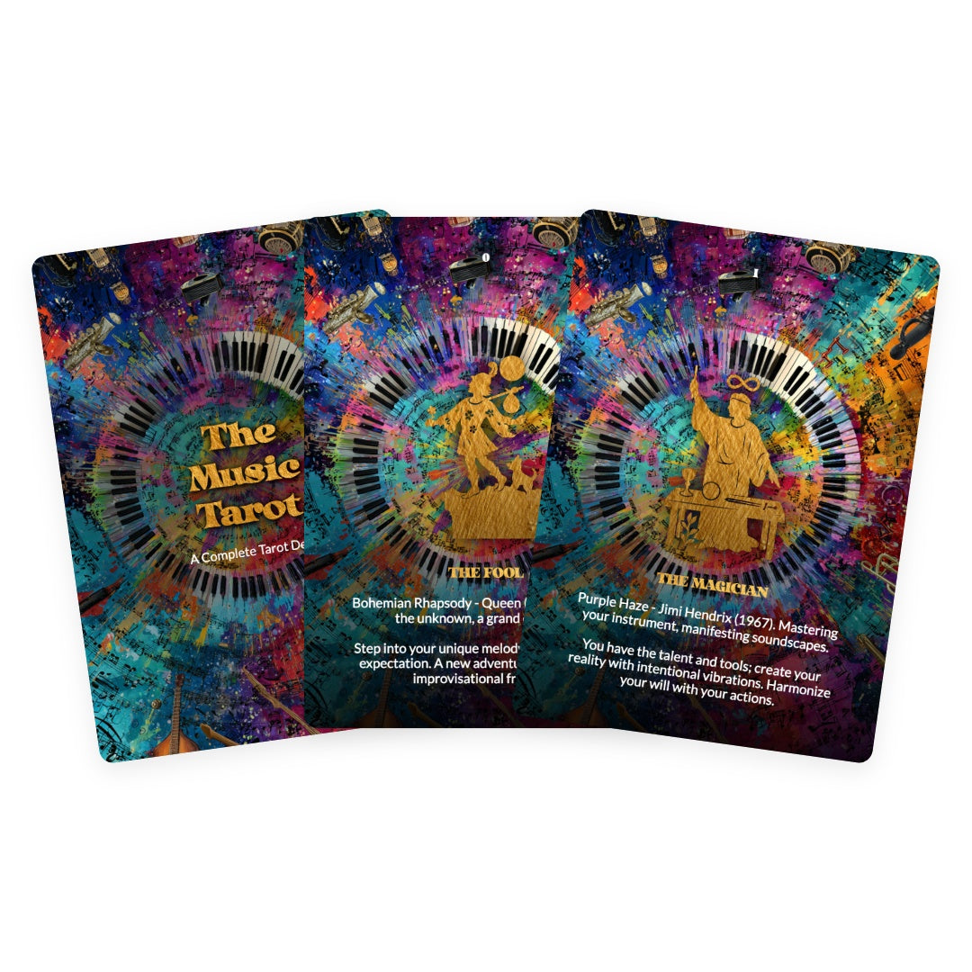 The Music Tarot - 78 Cards