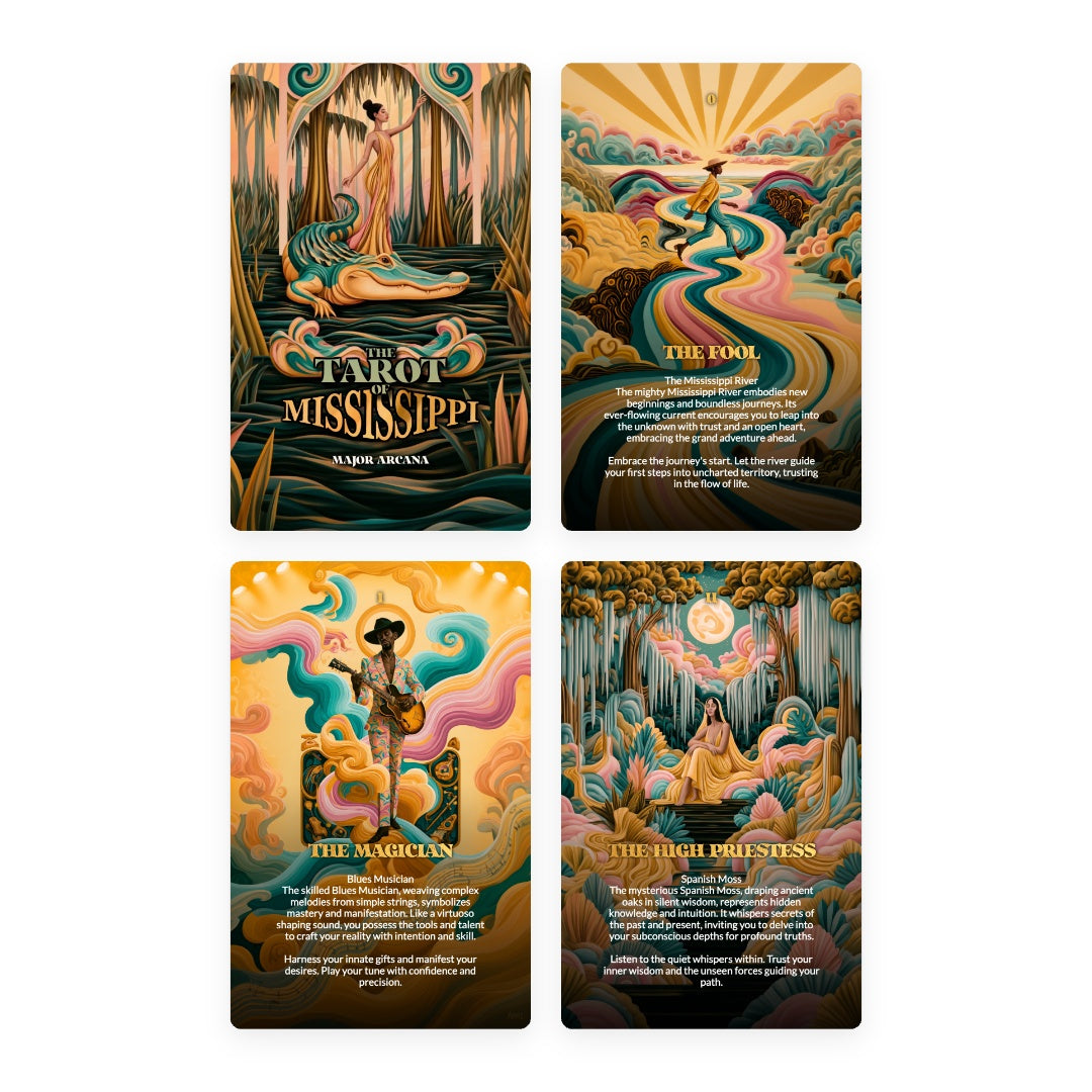 The Tarot of Mississippi - The 22 Major Arcana