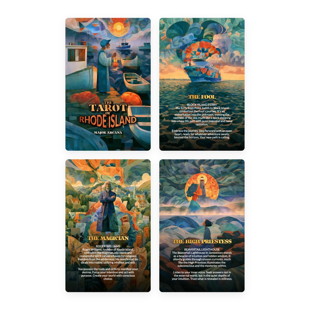 The Tarot of Rhode Island - The 22 Major arcana