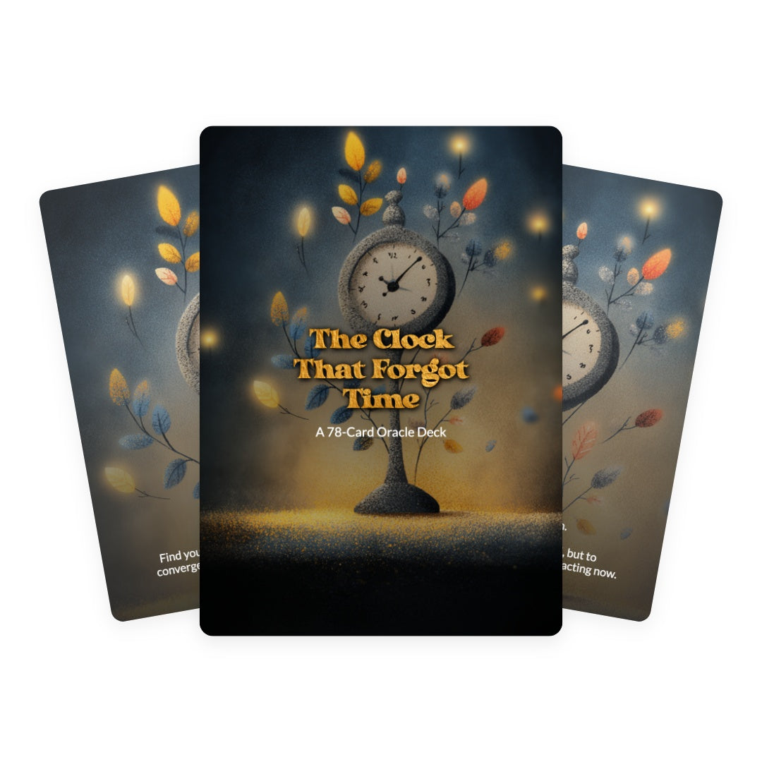 The Clock That Forgot Time - Oracle Cards