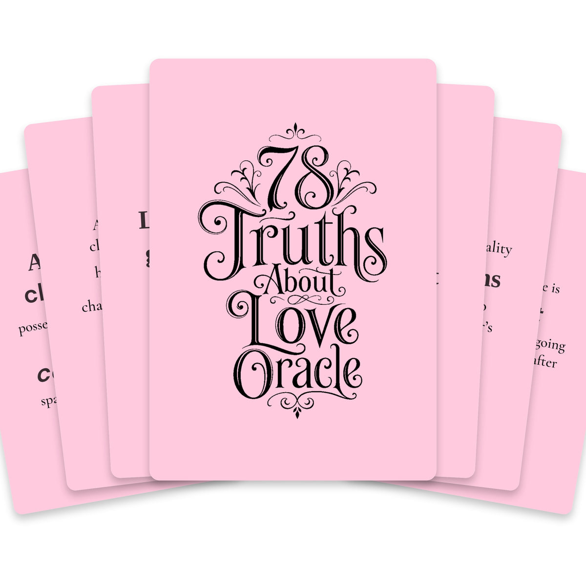 78 Truths About Love Oracle — arrangement 1