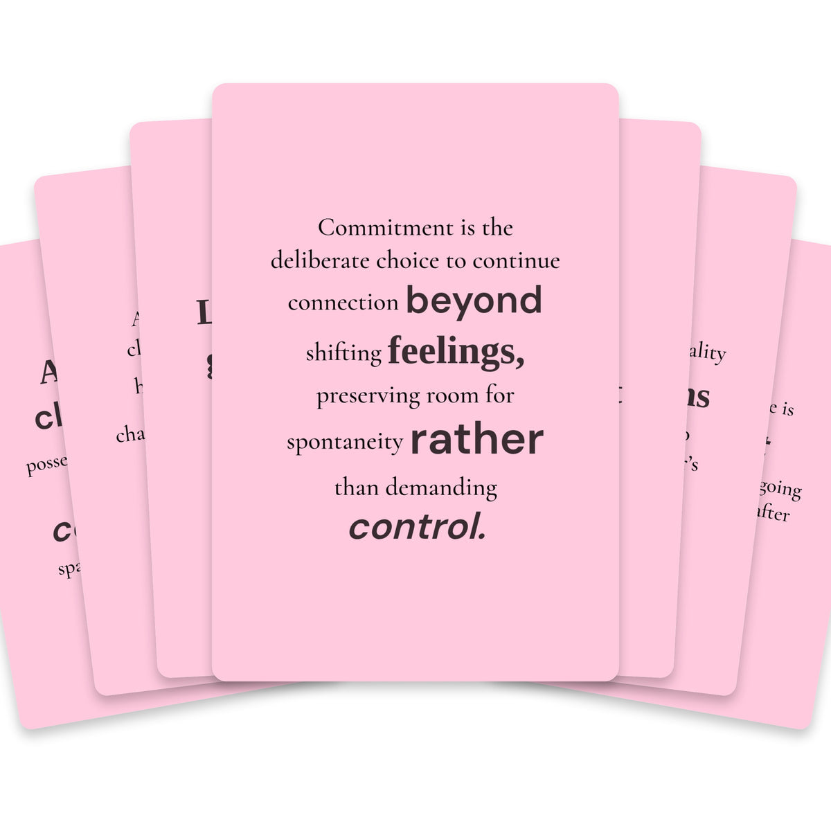 78 Truths About Love Oracle — arrangement 2