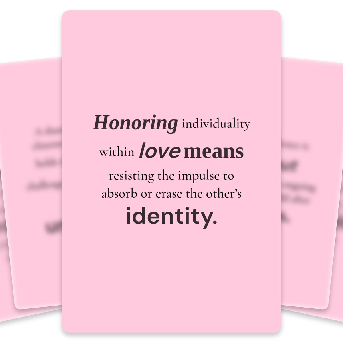 78 Truths About Love Oracle — arrangement 3
