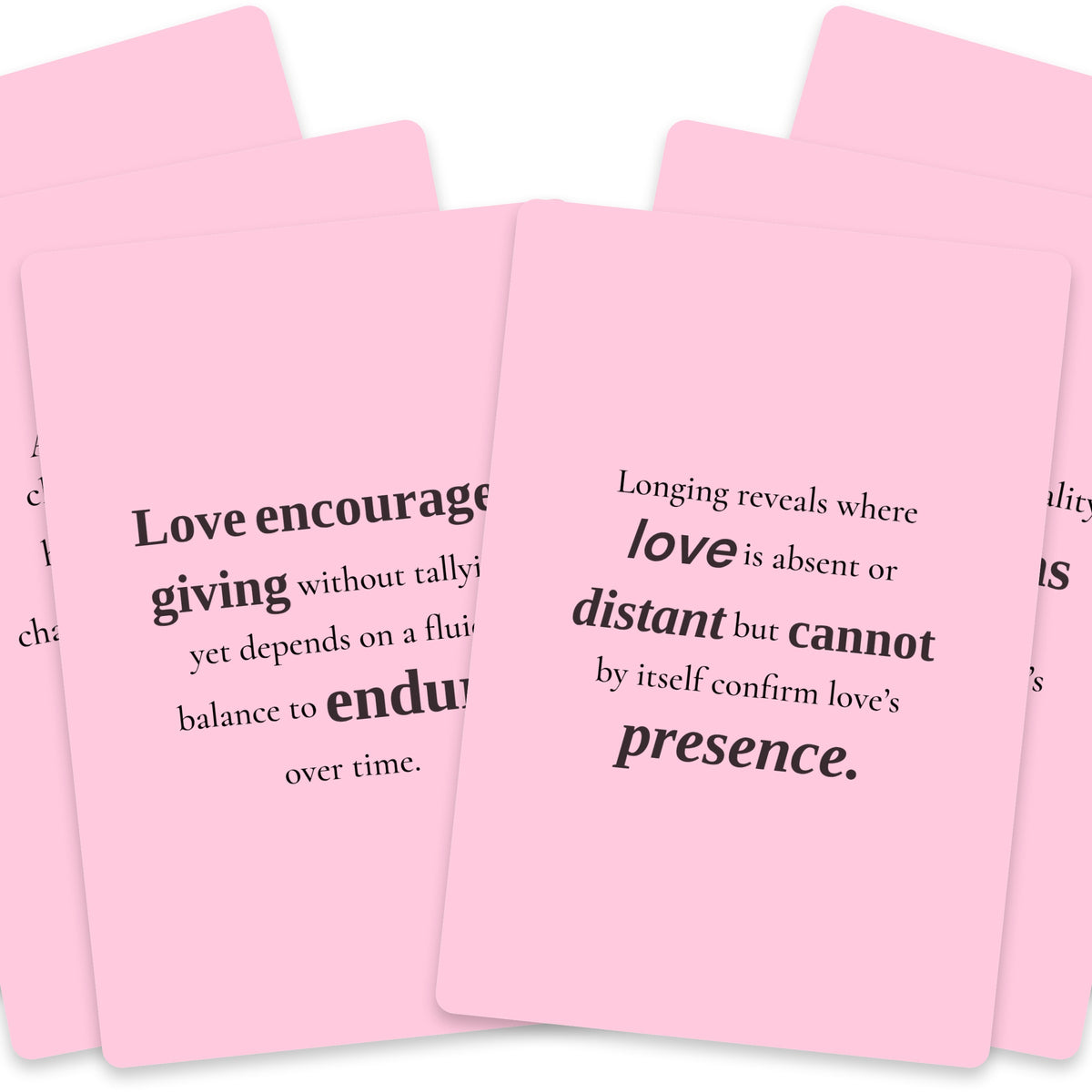 78 Truths About Love Oracle — arrangement 6