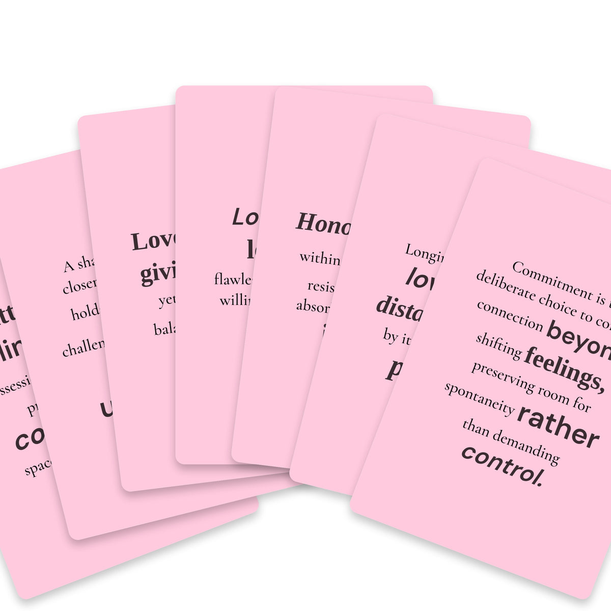 78 Truths About Love Oracle — arrangement 9