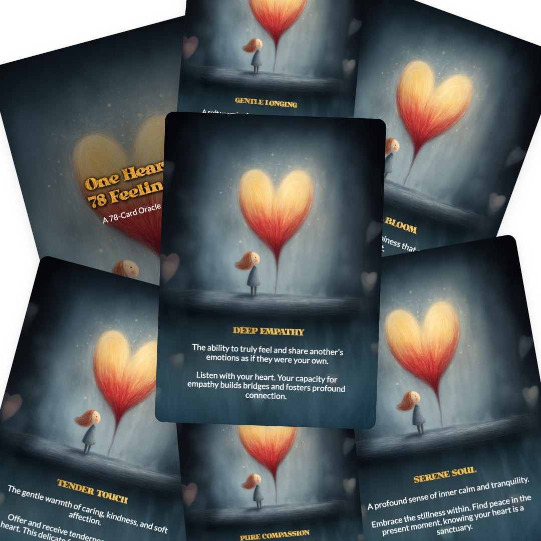 One Heart, 78 Feelings - Oracle Cards