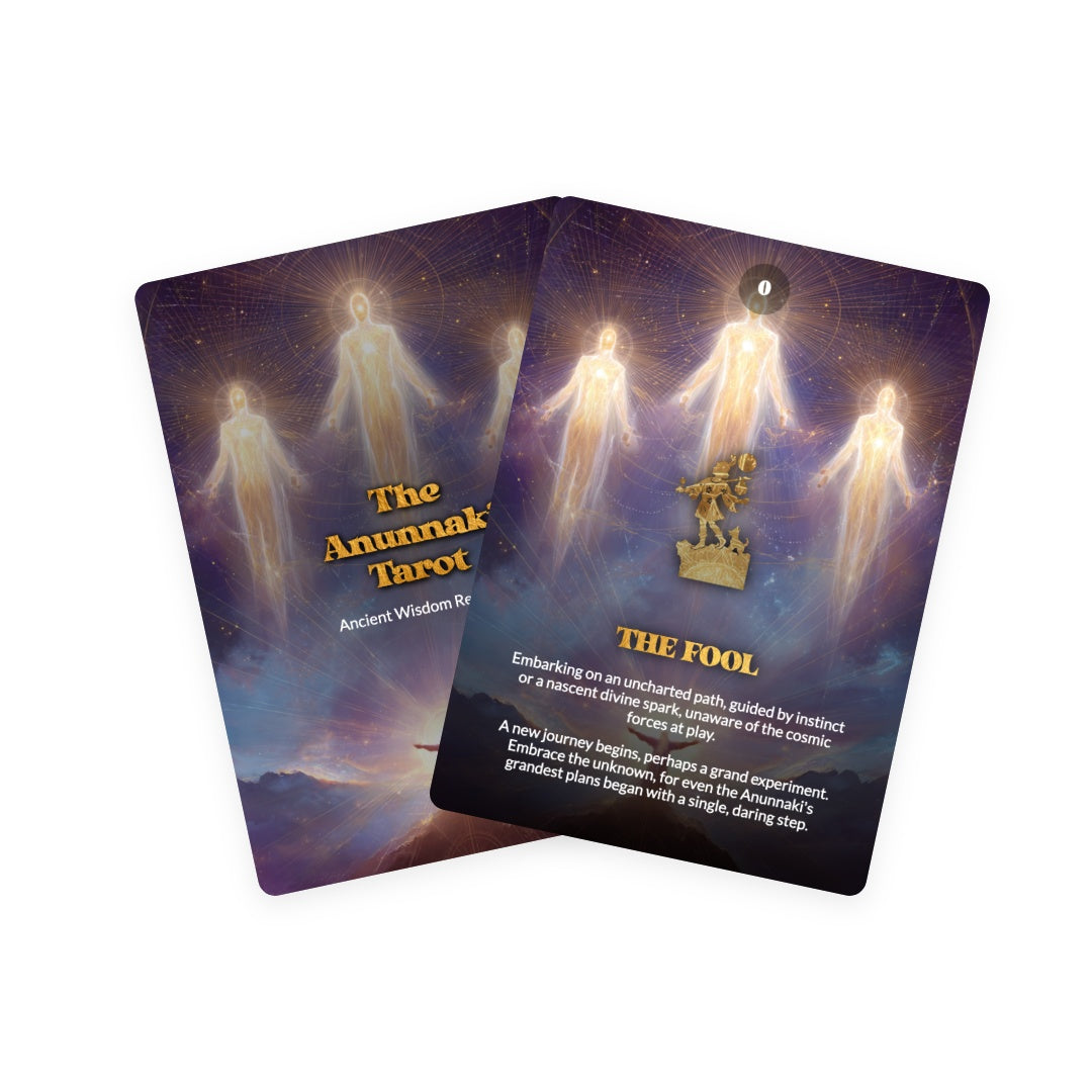Anunnaki Tarot: Ancient Wisdom Revealed - 78 cards