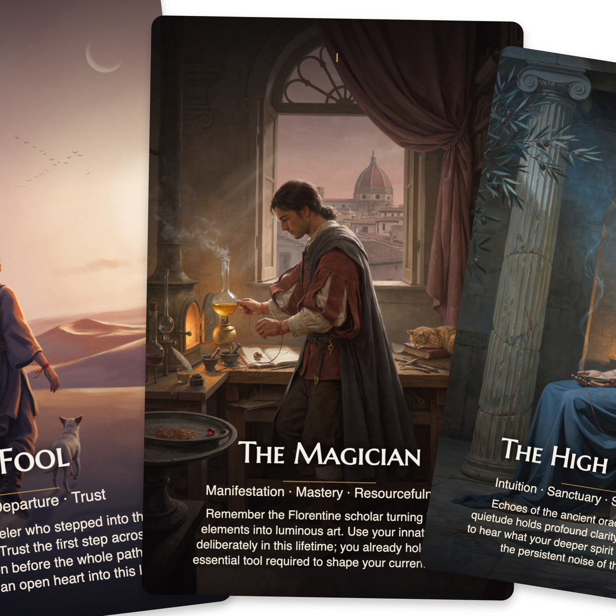 Tarot of Past Lives - Major Arcana — arrangement 4