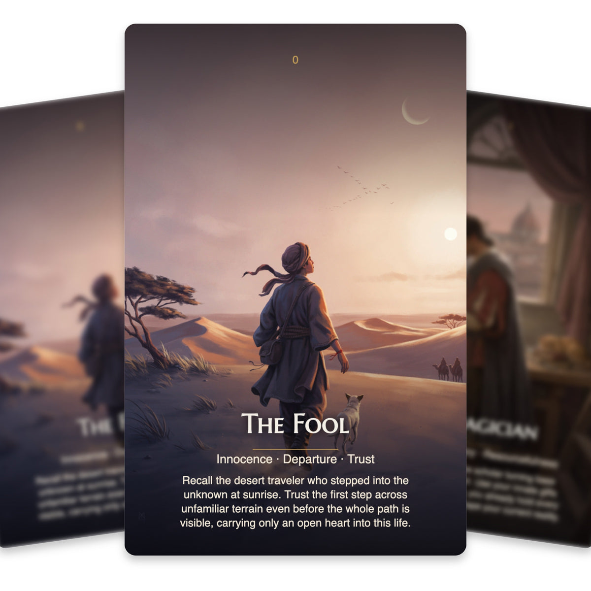 Tarot of Past Lives - Major Arcana — arrangement 5