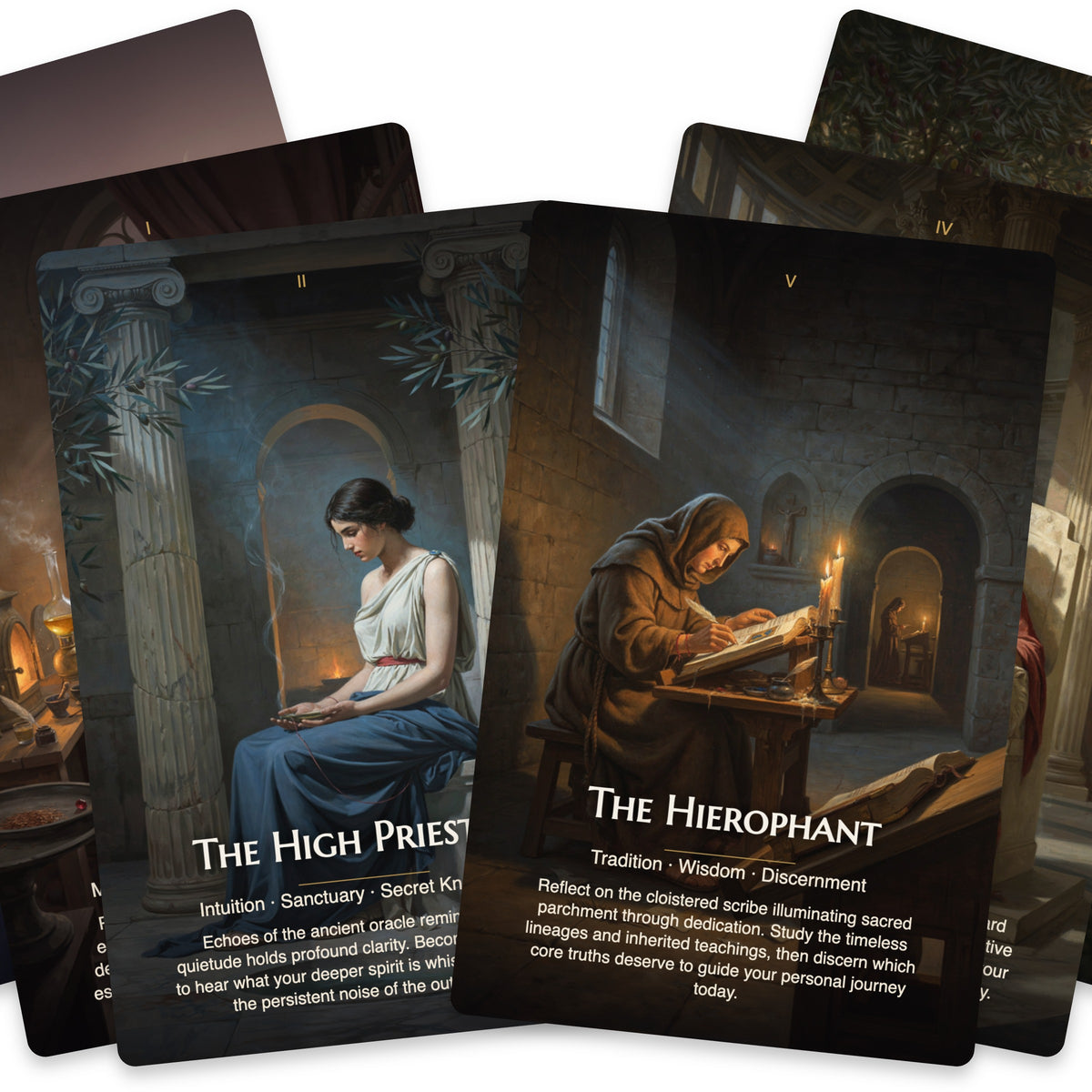 Tarot of Past Lives - Major Arcana — arrangement 6